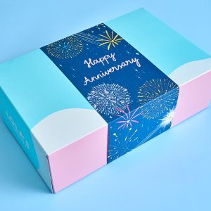 Happy Anniversary Cupcake Box Band